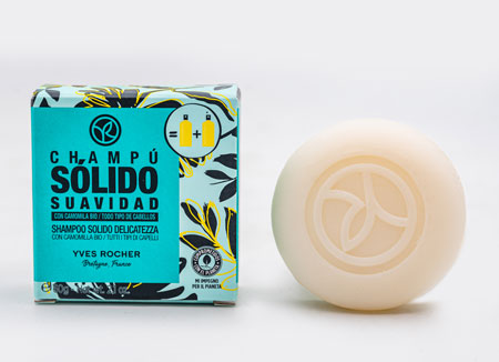 Yves-rocher shampoo solido